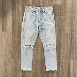 AGOLDE Jamie High Rise Classic Fit in Shakedown